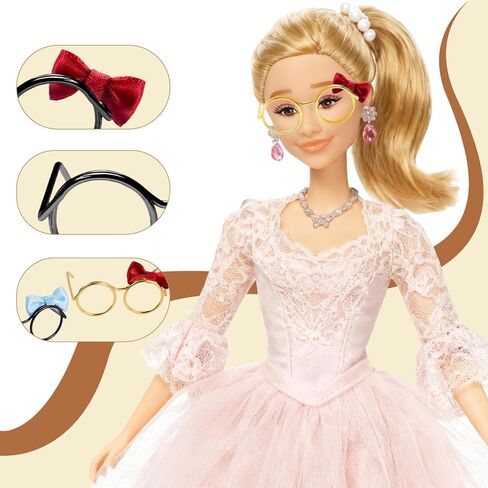 10 Pcs,Doll Glasses,Mini Metal Wire Rim, Tiny Mini Glasses For Dolls, Plush Dolls Accessories,For Doll Costume,Dolls Dress Up(5 Black + 5 Gold) in Saudi Arabia