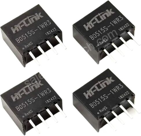 10pcs/Lot B0515S-1WR3 5V to 15V DC DC Isolated Power Supply Module High Efficiency Low Ripple in Saudi Arabia