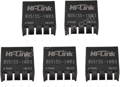 10pcs/Lot B0515S-1WR3 5V to 15V DC DC Isolated Power Supply Module High Efficiency Low Ripple in Saudi Arabia