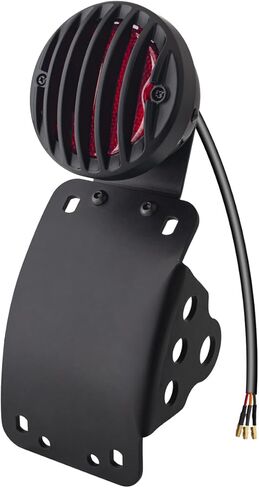 Motorcycle Tail Lights Chopper Side Mount Taillight LED Brake License Plate Light Compatible for Harley Bobber Cafe Racer Cruiser Honda Shadow Yamaha Suzuki Kawasaki(SMD LED) in Saudi Arabia