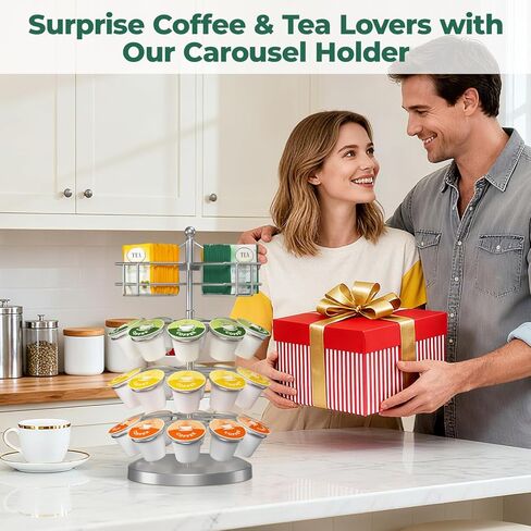 EsLuker.ly Coffee Station Organizer Countertop, Bamboo Extendable Coffee Bar Condiment Accessories Storage, Space-Saving Coffee Tea Supply for Home Office, Kitchen Coffee Area Nook for Coffee Lovers in Kuwait