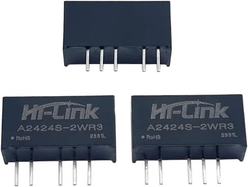 DC DC A2424S-2WR3 24V to ±24V ±42mA 2W 20pcs/Lot Dual Output Isolated Power Supply Module Power in Saudi Arabia