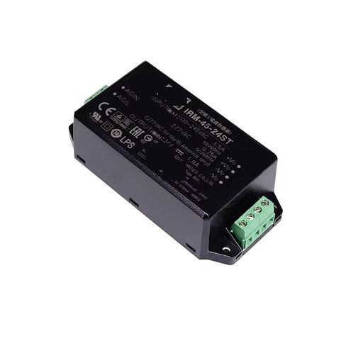 1pcs IRM-45-5ST IRM-45-12ST IRM-45-15ST IRM-45-24ST IRM-45-48ST Single Output Module Power Supply Screw Terminal Type(IRM-45-5ST) in Saudi Arabia