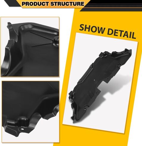Front Engine Splash Shield Compatible with Benz CLS/E-Class 4Matic/Base/RWD Sedan/Coupe/Convertible 2017 2018 2019 2020 2021 2022 2023 2135242700, MB1228177 Black in Saudi Arabia