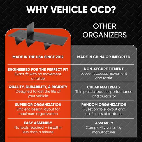 OCD للمركبة - منظم وحدة التحكم المركزية لسيارة Toyota 4Runner (2003-2009) - صنع في الولايات المتحدة الأمريكية in Saudi Arabia