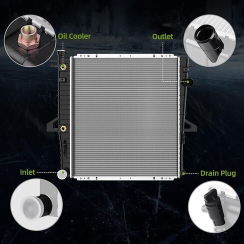 مشعاع AUTOSAVER88 متوافق مع 2002 2003 2004 2005 2006 أجزاء تعليق لجيب ليبرتي 3.7 V6 ATRD1008 in Kuwait