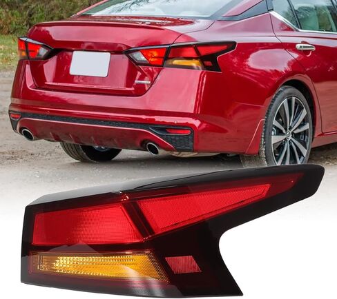 مجموعة مصابيح الذيل Zhaoyang متوافقة مع 2019 2020 2021 2022 Nissan Altima استبدال مصباح الفرامل الخلفي الخارجي مع المصابيح (جانب الركاب الأيمن) in Saudi Arabia