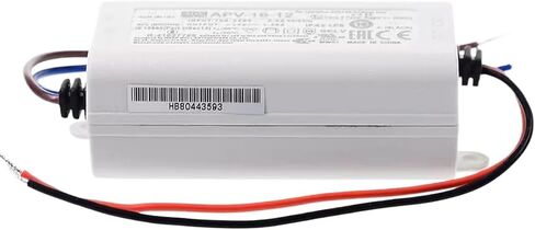 1 قطعة APV-16 سلسلة 13 واط 15 واط 16 واط الجهد المستمر مصباح LED للامداد بالطاقة سائق APV-16-5 APV-16-12 APV-16-15 APV-16-24(APV-16-12V ، 16 واط) in Kuwait