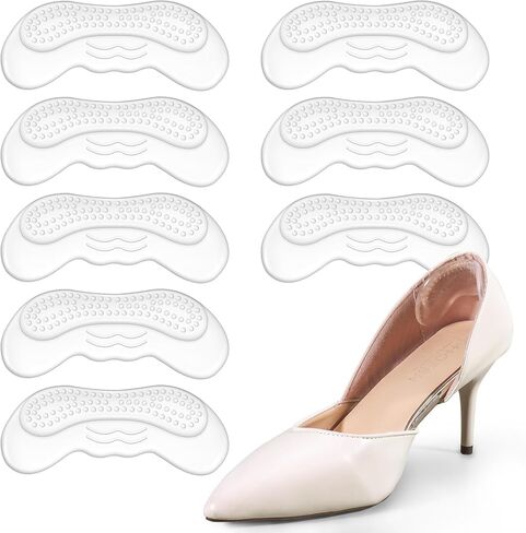 Heel Pads for Shoes, Heel Pads for Shoes That are Too Big, Heel Grips for Womens Shoes Soft High Heel Comfort Pads Heel Protectors for Loose Shoes, Stop Heel Pain, Heel Blisters(4 Pairs) in Saudi Arabia