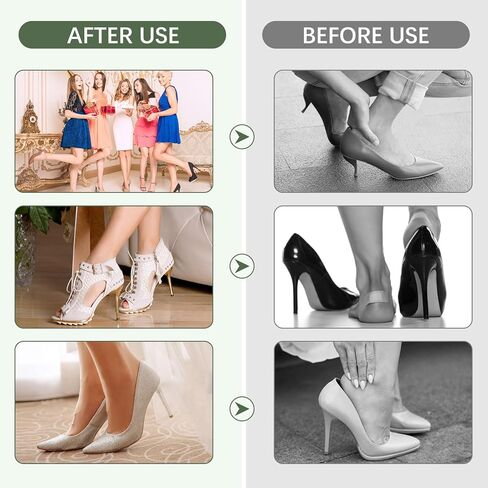 Heel Pads for Shoes, Heel Pads for Shoes That are Too Big, Heel Grips for Womens Shoes Soft High Heel Comfort Pads Heel Protectors for Loose Shoes, Stop Heel Pain, Heel Blisters(4 Pairs) in Saudi Arabia