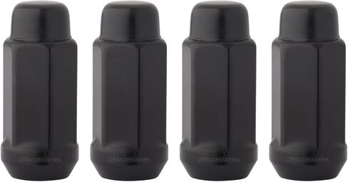 DPAccessories Chrome 1/2-20 Lug Nuts for Aftermarket Wheels - Closed End XL Bulge Acorn - 48mm (1.9") Tall - 19mm (3/4") Hex - Set of 24 - D3312-2305/24 in Saudi Arabia