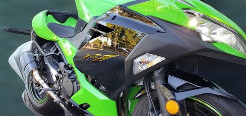 3D Pop Up Logo Emblem Badge Sticker Side Fender Decal Compatible with Yamaha YZF R1 (Blue) in Saudi Arabia