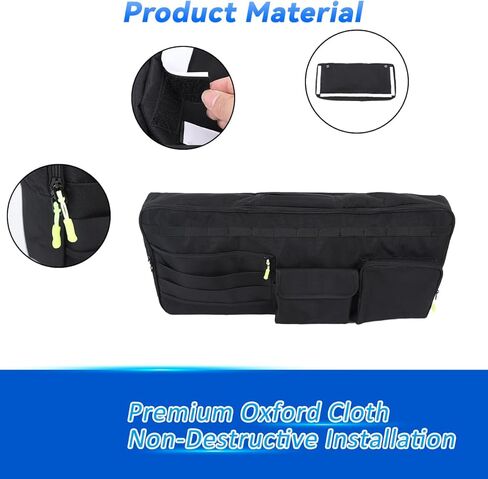Car Tailgate Storage Bag Compatible with Land Rover Defender 90 110 130 2020-2025 Back Door Panel Storage Pockets Box Multi-Compartment Oxford Cloth,Rear Door Tool Kit Organizer Storage Pockets in Saudi Arabia