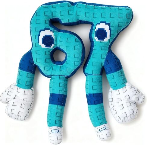 Brainrot 67 Plush Italian Brainrot Six Seven Plush Blue Style 10 inch (67 Blue) in Saudi Arabia