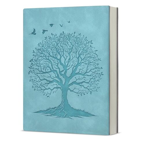Notebook Journal Gift for Women Men Tree colleague Writing Journal for Travel Work Note Taking-Blue in Saudi Arabia