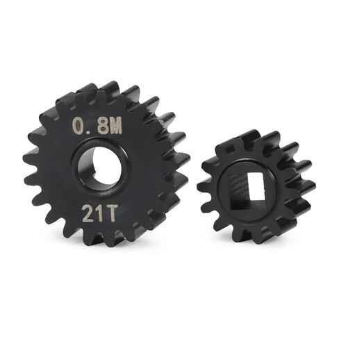 Heavy Duty 0.8M Overdrive Portal Gear Set 23T/12T 21T/14T for 1/10 RC Rigs Crawler Axial Capra F9 SCX10 III AR45P Axle Upgrade (23T 12T) in Saudi Arabia