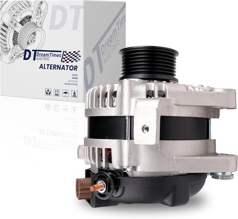 Dreamtimes High Output Alternator for-Toyota Camry 2004-2006 Highlander 2004-2007 Solara 2004-2008 for-Scion tC 2005-2010 L4 2.4L 100Amp 12V CW 7-Groove Pulley, OE Replacement # 104210-3880 in Saudi Arabia