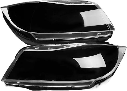 Left Right Side Car Xenon Front Headlamp Lens Cover 3 Series E90 E91 2006-2012 Facelift Clear Headlight Lamp Cover(Left) in Saudi Arabia