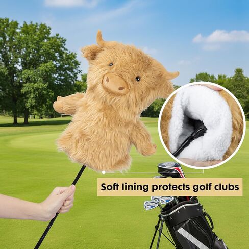 Montela Golf Club Head Cover Monkey Golf Club Covers Driver Headcover Funny Animal Golf Head Cover for Driver 460CC Golf Driver Cover Fit Taylormade Titleist D2 D3 917 Callaway Epic Ping in Saudi Arabia