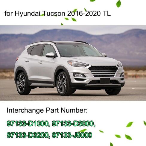 فلتر تكييف هواء السيارة لشركة Hyundai Tucson TL 2016-2019 97133-D1000 97133-D3000 مقصورة هواء السيارة الداخلية مرشحات الهواء استبدال مرشح مدخل تكييف الهواء in Kuwait