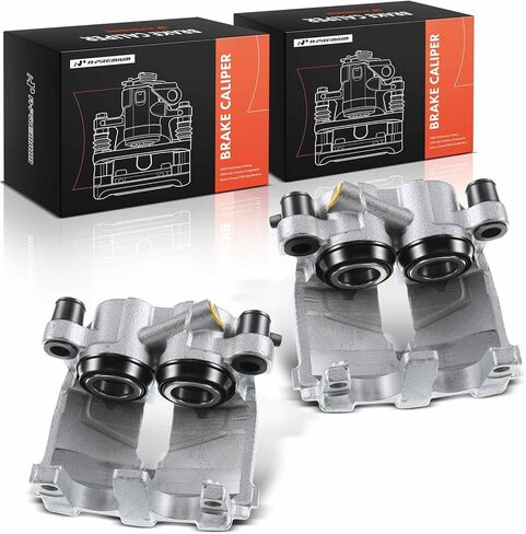 A-Premium Disc Brake Caliper Assembly Without Bracket Compatible with Select Mercedes-Benz Models - W211/S211 E350/E500, X164 GL320/GL350 /GL450/GL550/ML320, W251 R320/R350/R500 - Front Driver in Saudi Arabia