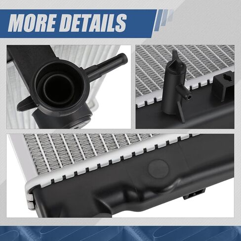 Auto Dynasty Radiator Compatible with 2010 2011 Toyota Camry 2.5L AT/MT, DPI 13159 Factory Style 1-Row Cooling Radiator, Aluminum Core in Saudi Arabia