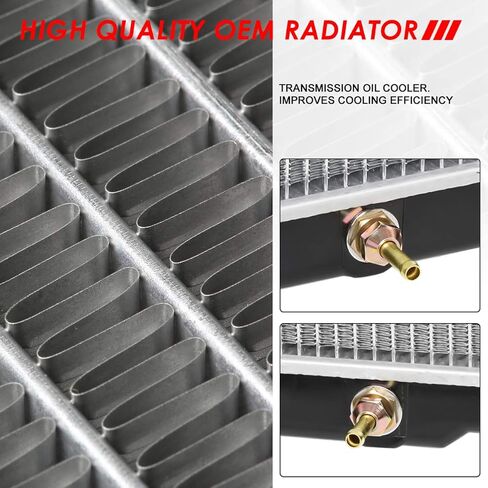 مشعاع Auto Dynasty متوافق مع 06-10 Infiniti M35 AT، DPI 2780 Factory Style 1-Row Cooling Radiator، قلب من الألومنيوم in Saudi Arabia