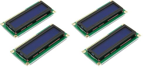 2 وحدة عرض LCD HiLetgo HD44780 1602 LCD DC 5 فولت 16x2 شخصية LCM أزرق جديد in Kuwait