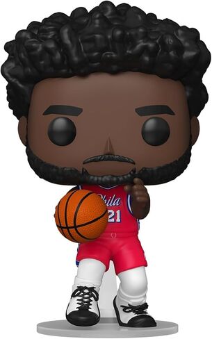 Funko Pop! NBA: Philadelphia 76ers - Joel Embiid - NBA Players - Collectable Vinyl Figure - Gift Idea - Official Merchandise - Toys for Kids & Adults - Sports Fans - for Collectors and Display in Saudi Arabia