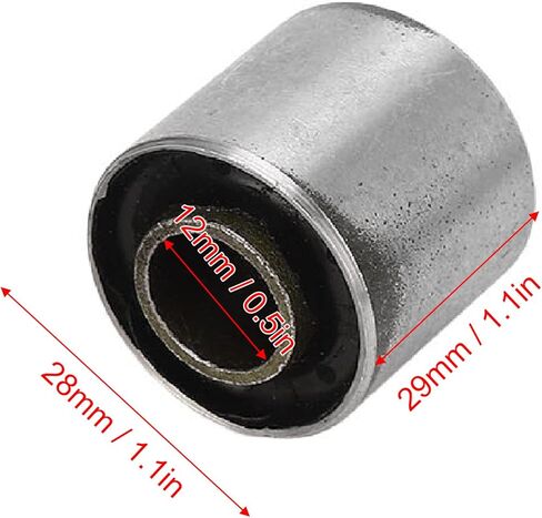Aramox 4 Pcs Rear Swing Arm Bushing, Rear Swing Arm Bushes Set 12mm 28mm 29mm Metal Shock Swingarm Bushing Spacer Set for Quad ATV Pit Dirt Bike Motorcycle in Saudi Arabia