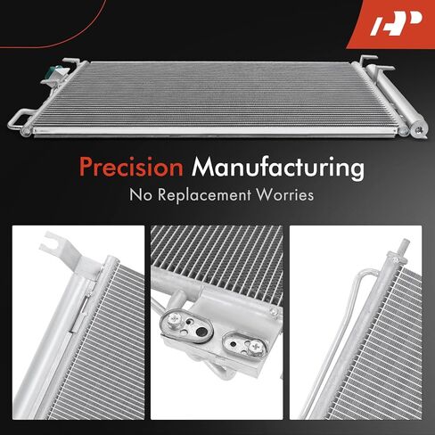 A-Premium A/C Condenser Replace# 976062B100 - Compatible with 2007 2008 2009 Hyundai Santa Fe V6 2.7L, Automatic Transmission in Saudi Arabia