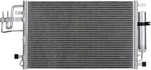 Condenser | Compatible with Hyundai Tucson 2005-2009 Kia Sportage 2005-2010 2.0L L4 2.7L V6 | Compatible with Y3030133 KI3030116 976062E000 Q3323 7-3323 CND3323 DPI3323 CNDDPI3323 in Saudi Arabia