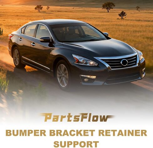 PartsFlow Pair Front Bumper Bracket Retainer Support For 2013 2014 2015 Nissan Altima 622213TA0A 622203TA0A in Saudi Arabia