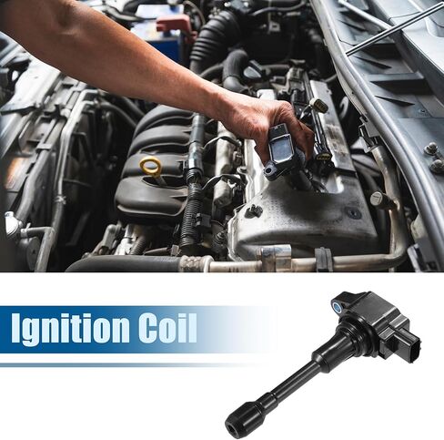 uxcell Ignition Coil No.224481HC0A Plastic Metal Black for Nissan Versa Note 2014-2016 in Saudi Arabia