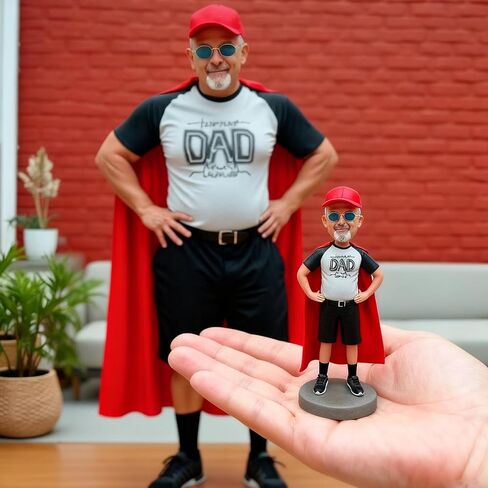 Customizing Bobblehead Figurine Personalized Sculpture Customized Photo bobblehead Doll, Birthday Gift, Gifts for mom and Friends, Corporate Gifts in Saudi Arabia
