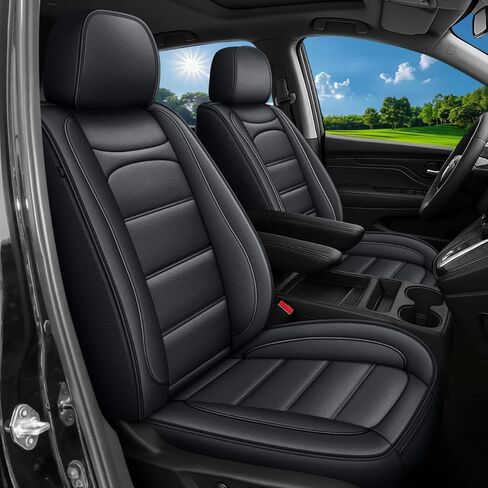 Custom Seat Covers for Chevy Traverse 2018-2023 - 7 Seaters Full Set for Chevrolet Traverse LT,Premier,RS,High Country: Breathable Perforated Leather Seat Covers Traverse Accessories - Black in Saudi Arabia