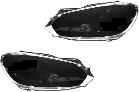 Car Front Headlight Lens Covers Fit For VW Fit For VW Fit For Golf 6 MK6 GTI R 2010-2014 Transparent Lampshade Headlamp(1pc Right Side) in Saudi Arabia