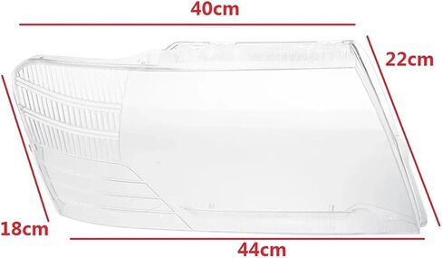 Pajero V73 V75 V77 2003 2004 2005-2011 L/R Car Headlamps Cover Clear Headlight Cover Transparent Lampshade(1Pcs Left Side) in Saudi Arabia
