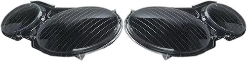 عدسة المصباح الأمامي غطاء عاكس الضوء W211 E Class E200 E300 E500 2002-2008 سيارة الجبهة غطاء مصباح أجزاء واضحة in Saudi Arabia