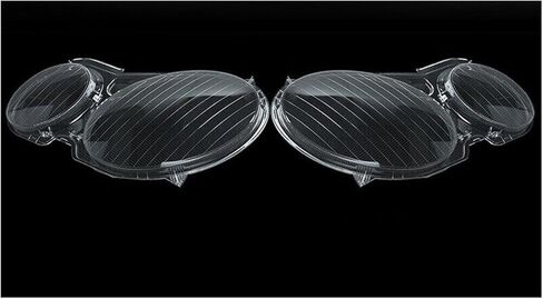 عدسة المصباح الأمامي غطاء عاكس الضوء W211 E Class E200 E300 E500 2002-2008 سيارة الجبهة غطاء مصباح أجزاء واضحة in Saudi Arabia
