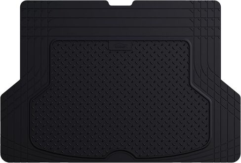 FH Group F16406 Premium Trimmable Rubber Cargo Mat (Black) - Universal Fit for Cars Trucks and SUVs in Saudi Arabia