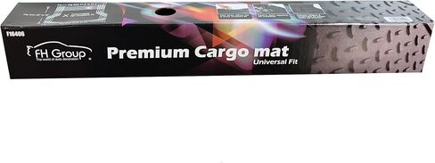 FH Group F16406 Premium Trimmable Rubber Cargo Mat (Black) - Universal Fit for Cars Trucks and SUVs in Saudi Arabia