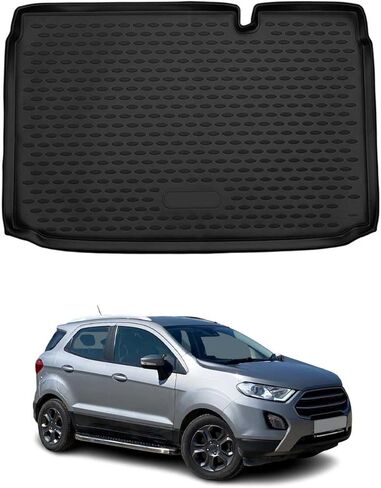 بطانة OMAC Cargo Mats Liner لسيارة Ford EcoSport 2018-2022 مقاومة للماء TPE باللون الأسود in Kuwait
