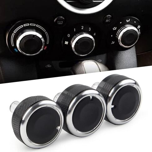 Three T Car Auto Conditioner Switch Button CD Button Panel Control Knob for Mazda 2,Demio 2007-2021 in Saudi Arabia