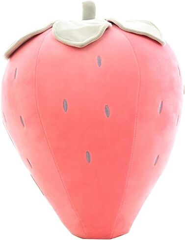 9.8" Strawberry Plush Pillow Red Soft Stuffed Fruit Plushie Toys Gifts for Kids in Kuwait