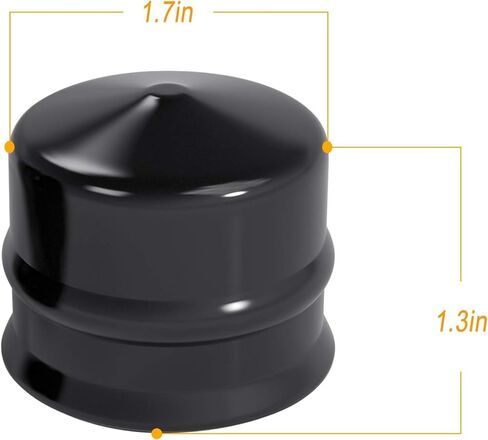 (عبوة من 2 غطاء محور جرار العشب 532104757 مناسب لـ Husqvarna، غطاء محور مناسب لغطاء محور المحور الحرفي يمنع الأوساخ من الدخول إلى محور العجلة واستبدال المحور 532175039,104757X428,104757X in Saudi Arabia