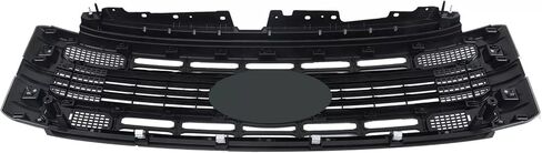 Front Upper Grille Assembly Fit For 2023 2024 2025 Ford F250 F350 F450 F550 Super Duty XL/XLT Front Bumper Mesh Grill Direct Replacement for PC3Z8200AB,PC3Z8213A (Matte Black) in Saudi Arabia