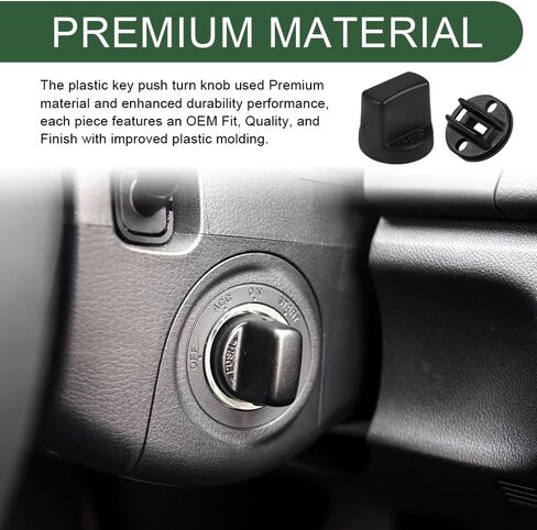 Ignition Key Knob Push Turn Switch, Ignition Key Insert kit, Keyless Push-Button Ignition Set for 2007-2015 Mazda CX-9 2006-2007 Mazda 6 2007-2011 CX7, Replaces# D461-66-141A-02 D6Y1-76-14 in Saudi Arabia