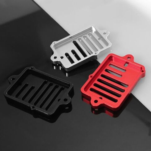 ESC Metal Base, Aluminum Alloy Part for MJX Hyper Go H12Y H12P RC Off-Road Vehicle Upgrade Accessories (Red) in Saudi Arabia