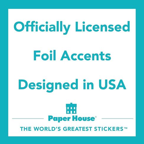 Paper House Productions Harry Potter Wands Shiny Foil Enamel Effect Sticker Sheet for Crafts, Scrapbooking & Collecting in Kuwait